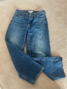Madewell Darted Barrel Jeans